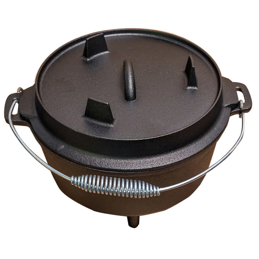 7 Pieces Camping Cookware Combo Set by Flaming Coals