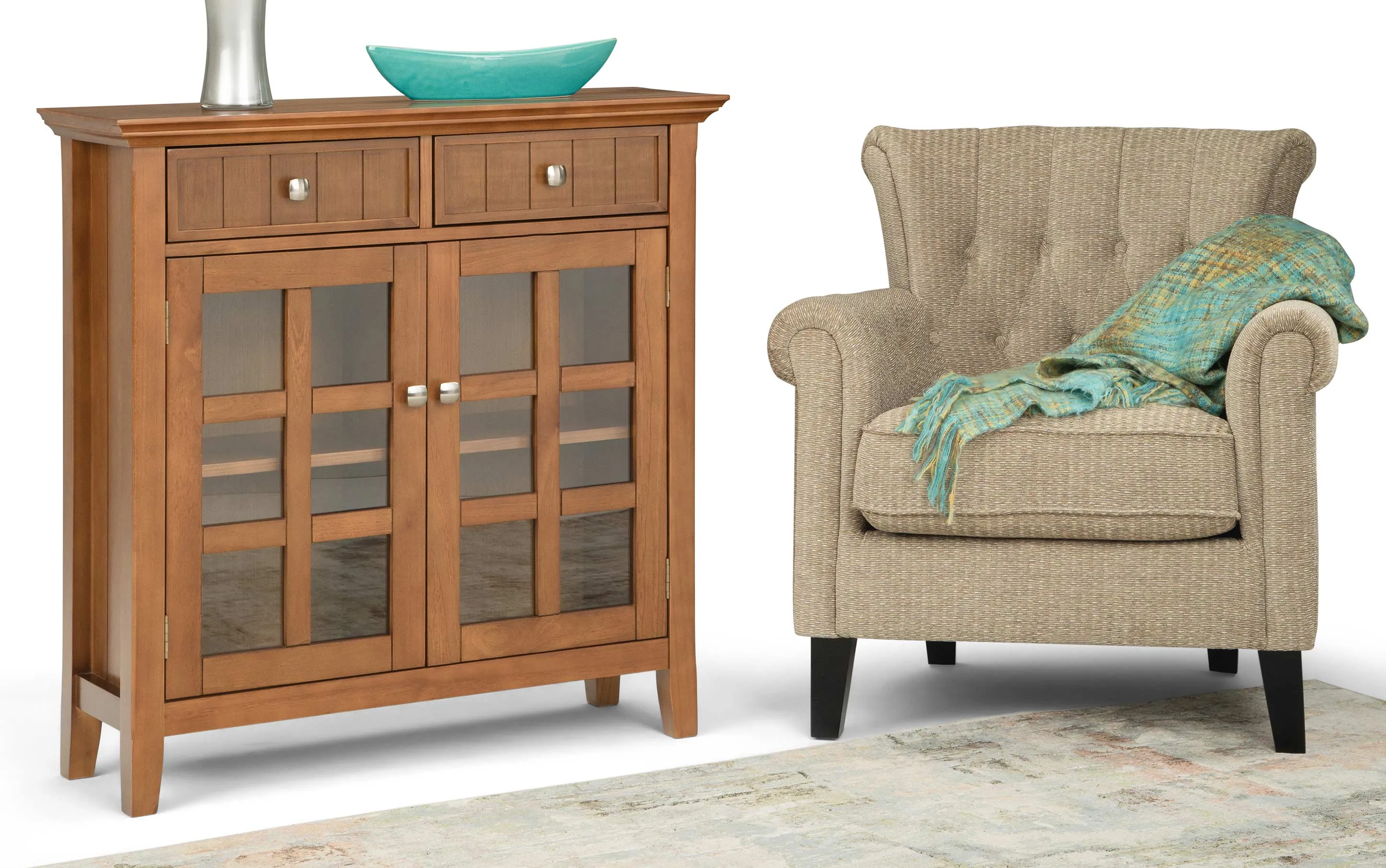 Acadian Entryway Storage Cabinet