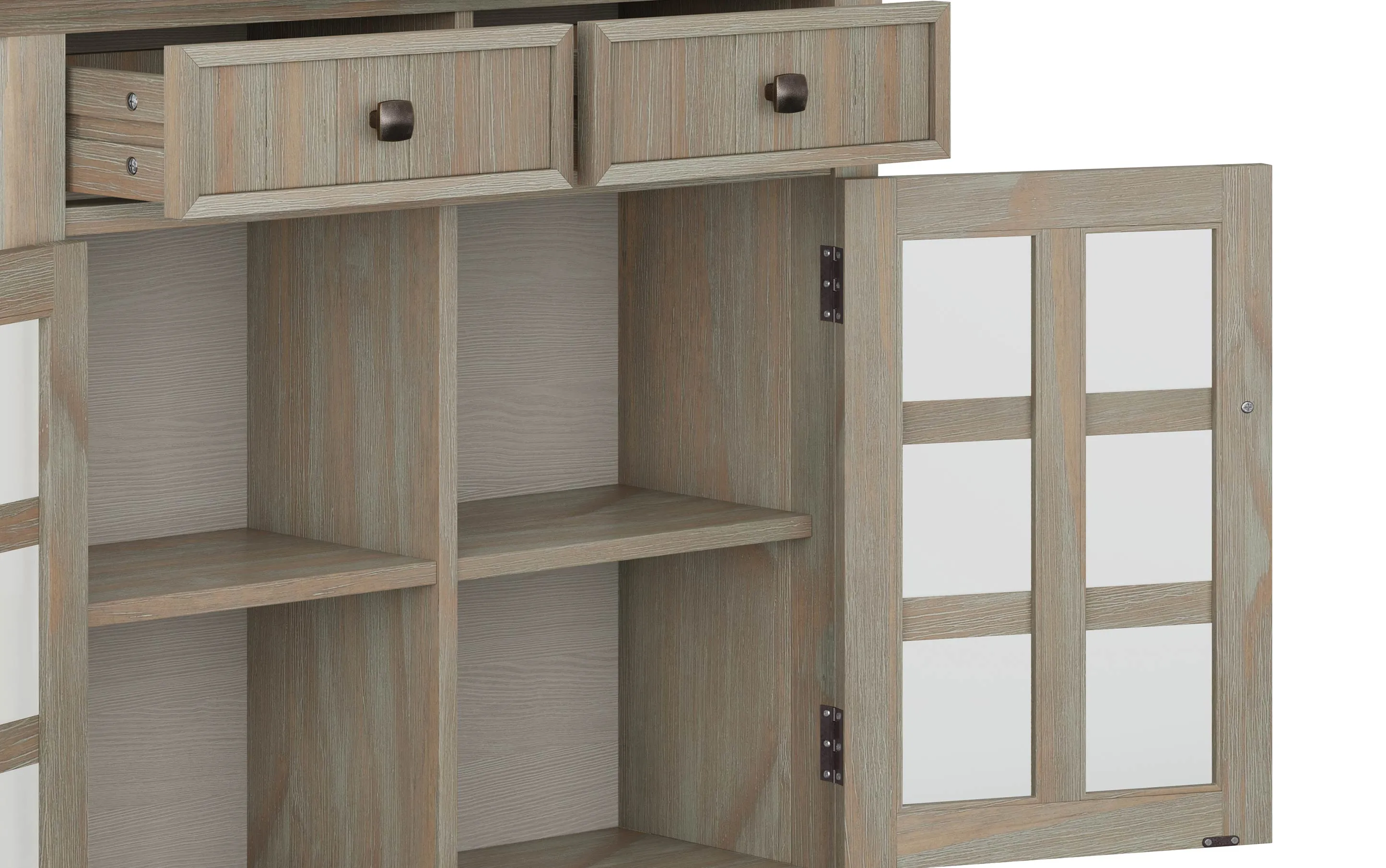 Acadian Entryway Storage Cabinet