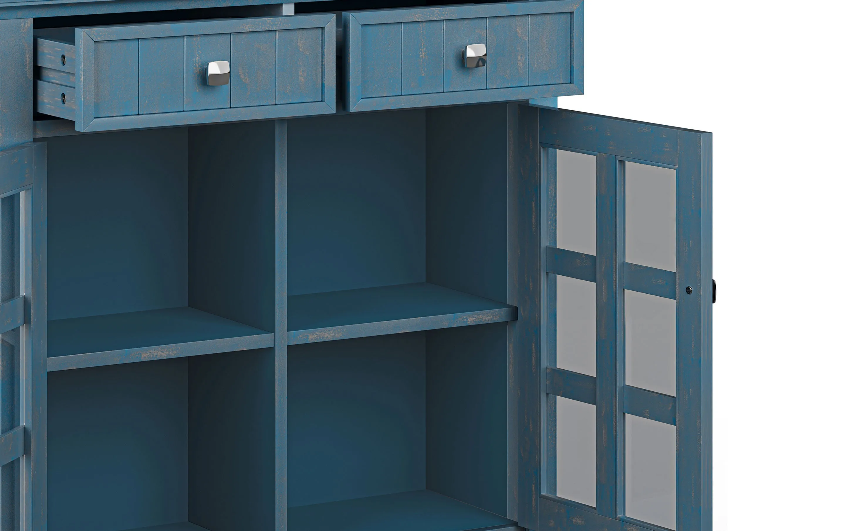Acadian Entryway Storage Cabinet