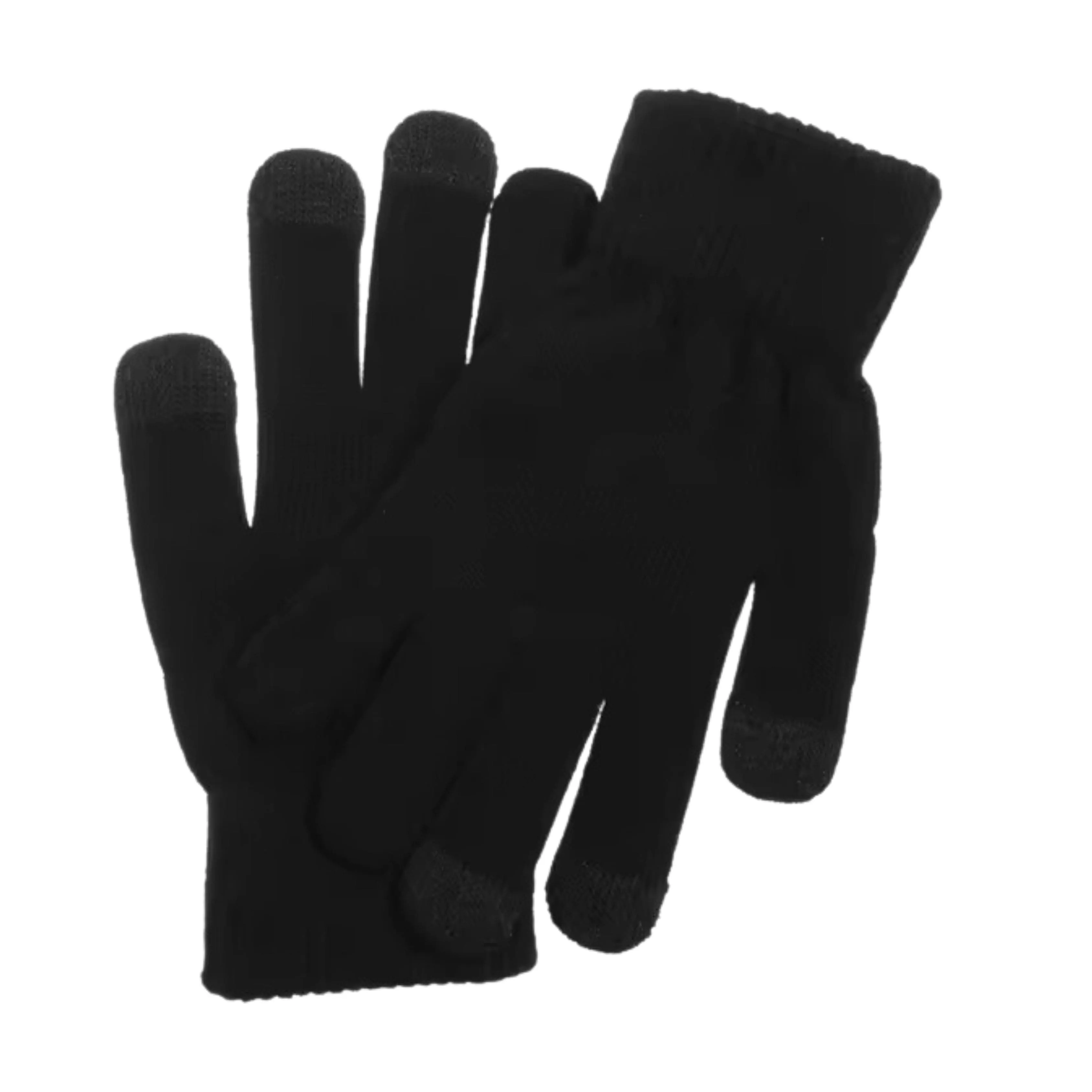ALFANI - Men Knit Space-Dyed Winter Gloves