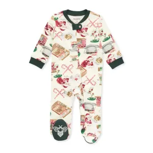 Burt's Bees Organic Baby One-Piece Sleep & Play Cute as a Button