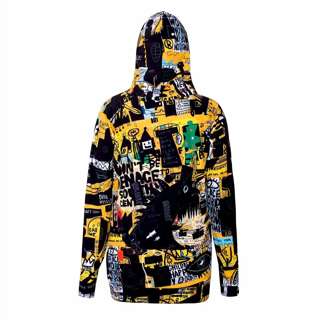 Menace men's snowboard hoodie - water repellent GAGABOO