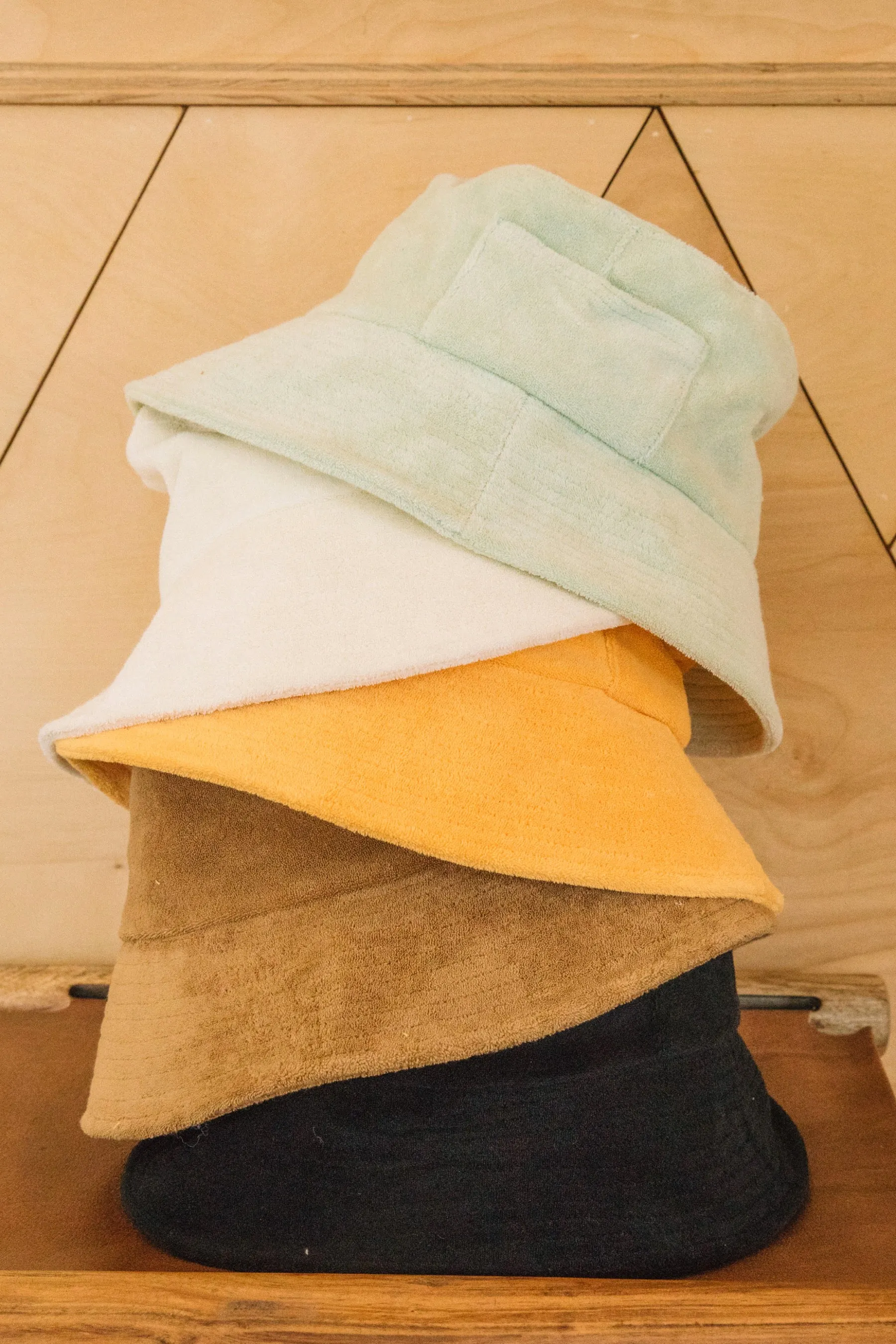 Mint Terry Wave Bucket Hat