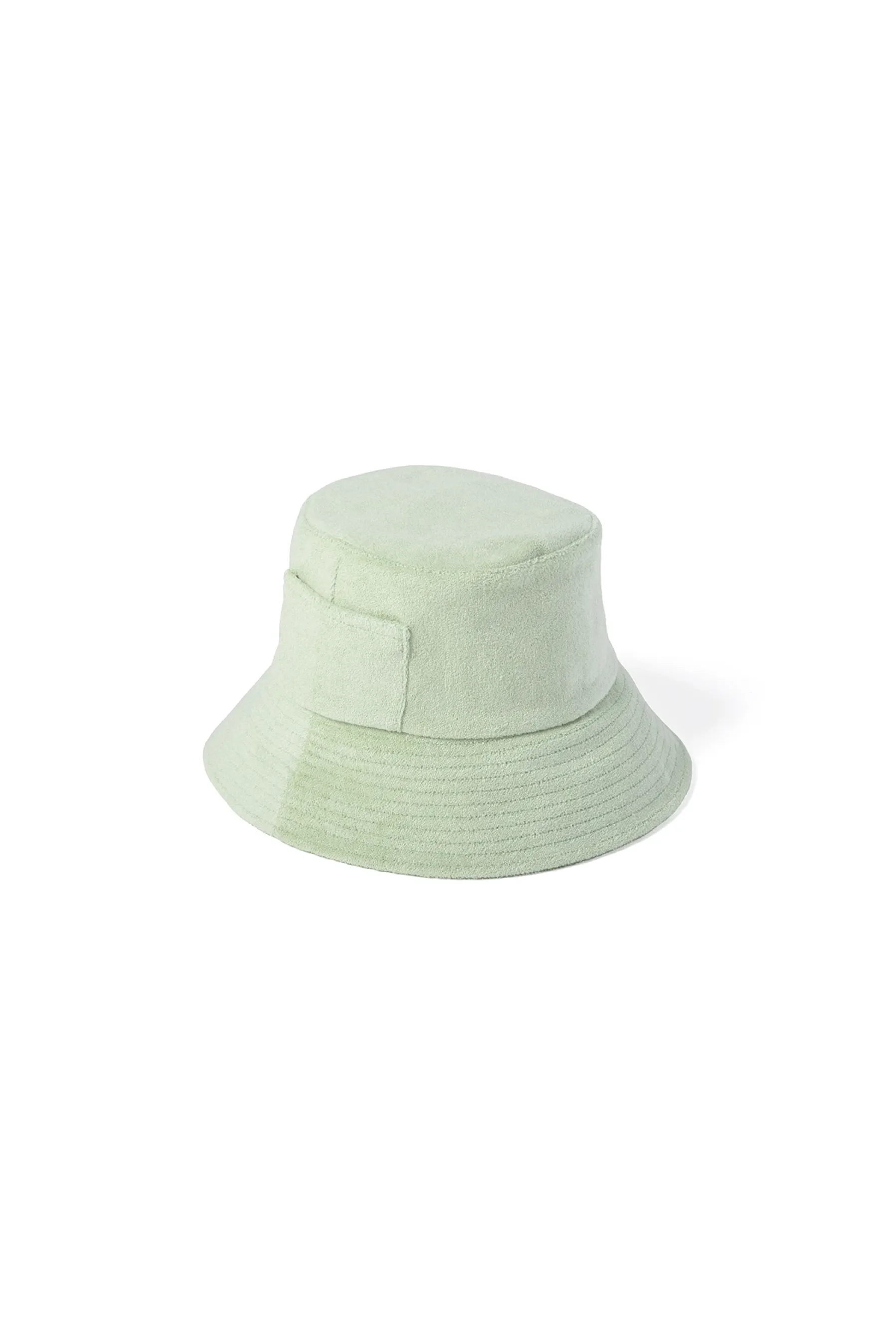 Mint Terry Wave Bucket Hat