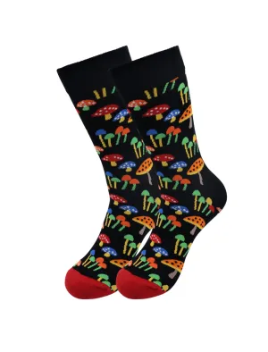 Mushrooms Unisex Crew Socks