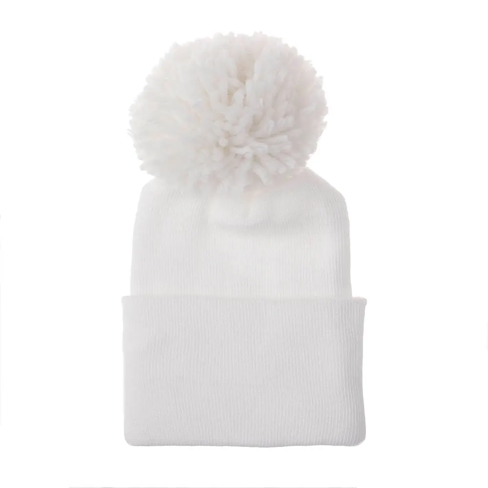 Newborn Pom Pom Hospital Hats