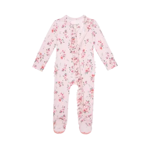 POS London Ruffle Zippered Footie