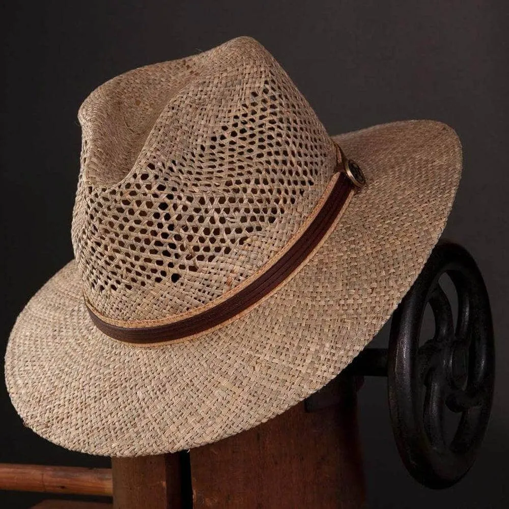 Seagrass | Mens Straw Sun Hat