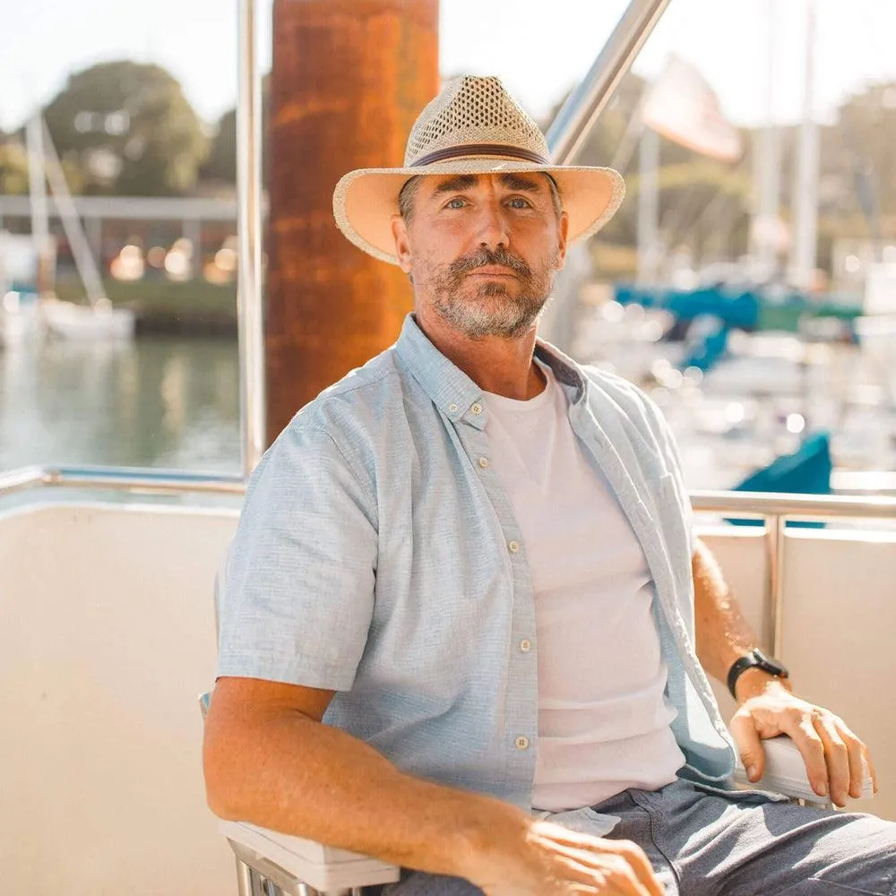 Seagrass | Mens Straw Sun Hat