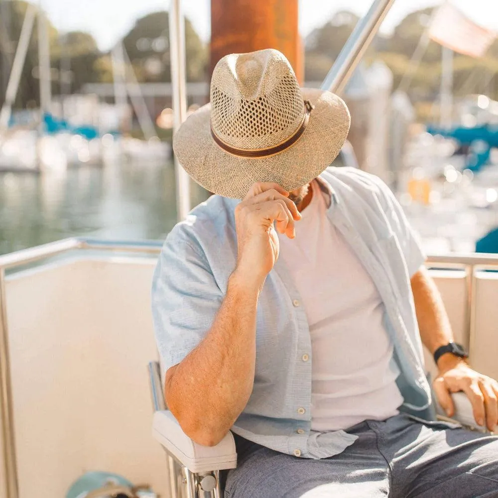 Seagrass | Mens Straw Sun Hat