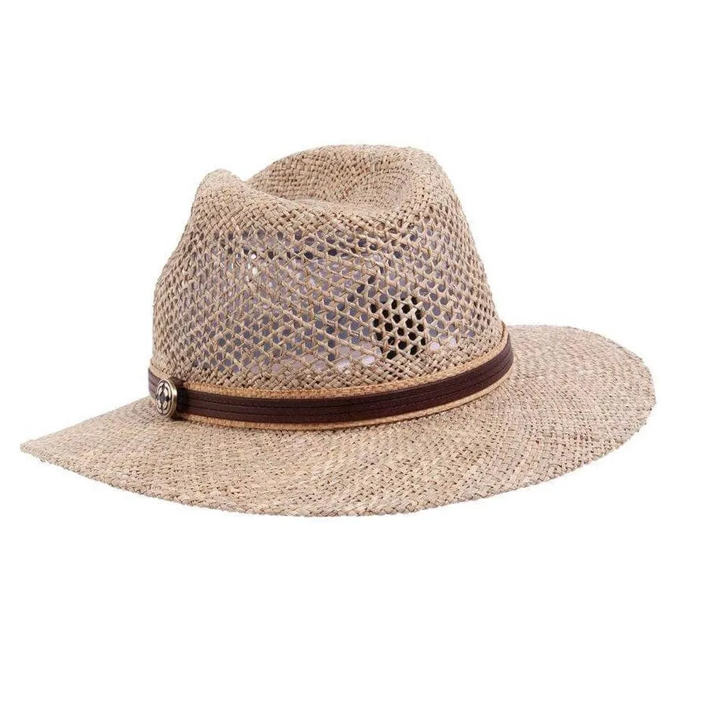 Seagrass | Mens Straw Sun Hat