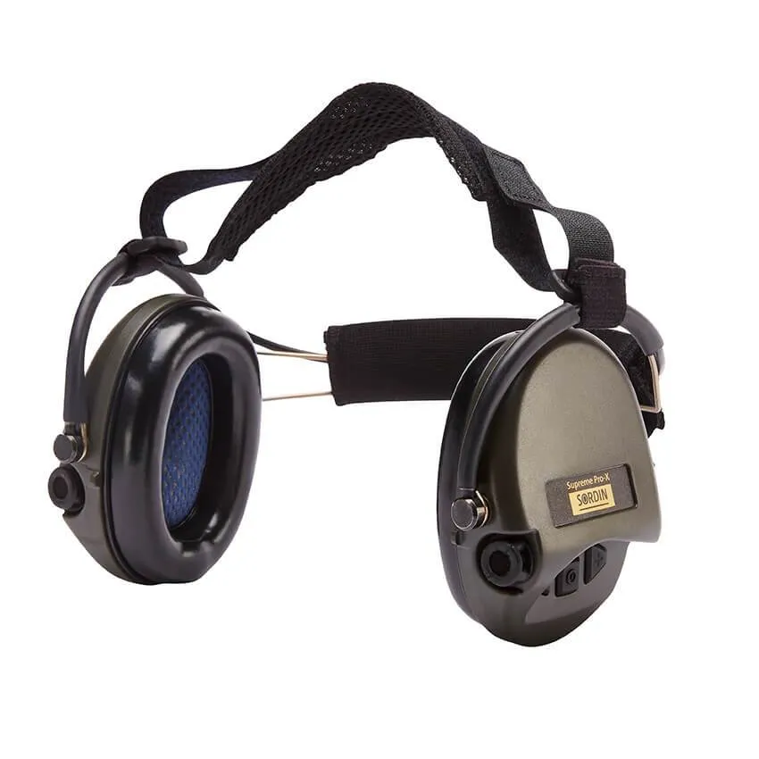 Sordin Supreme Pro X Electronic Hearing Protection Neckband