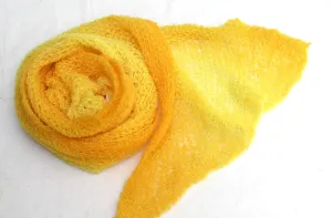 The Gossamer Scarf- Oranges Browns Yellows