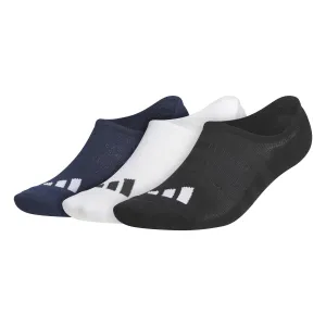 Three-Pack No Show Socks White/Navy/Black - SS23