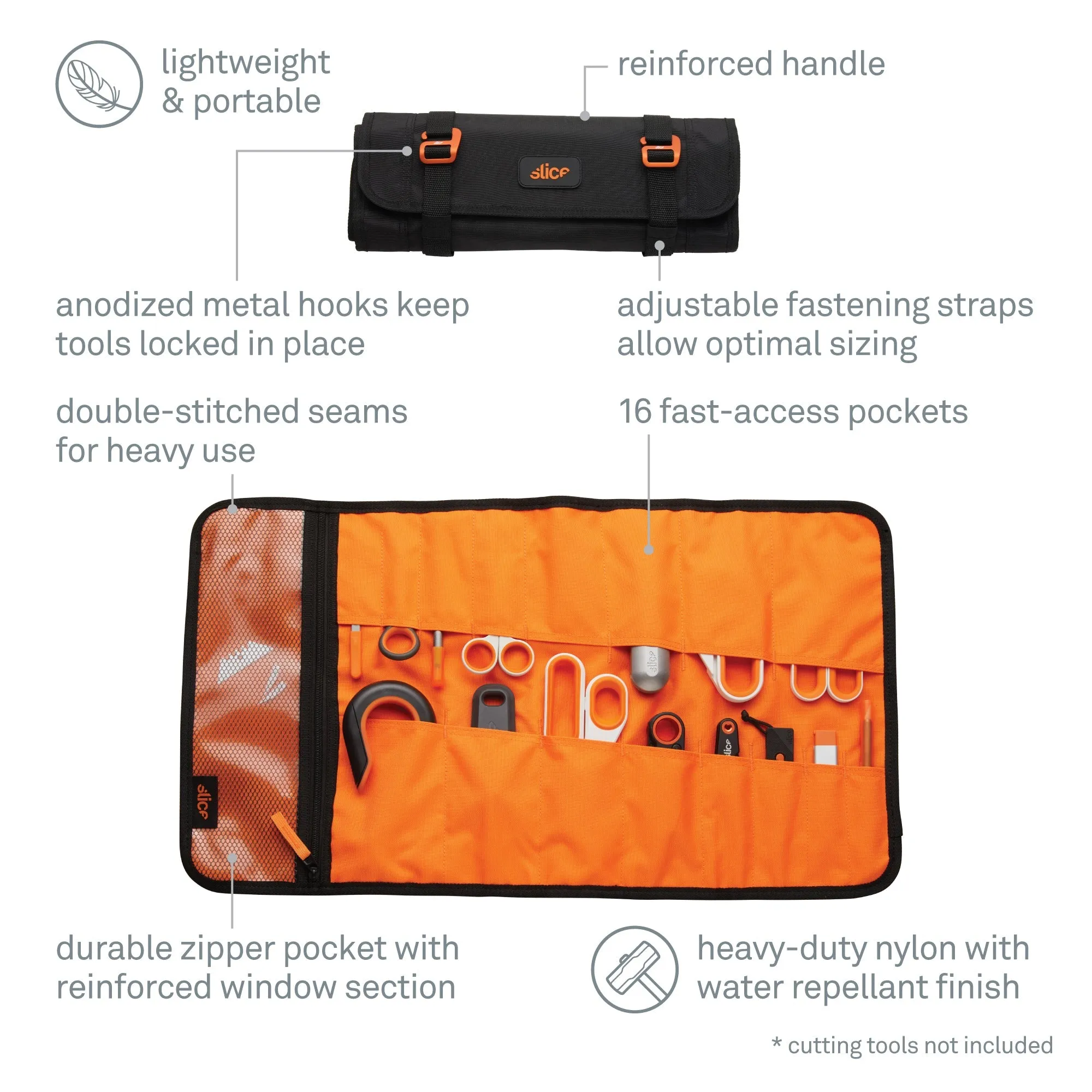 Tool Roll-Up Organizer