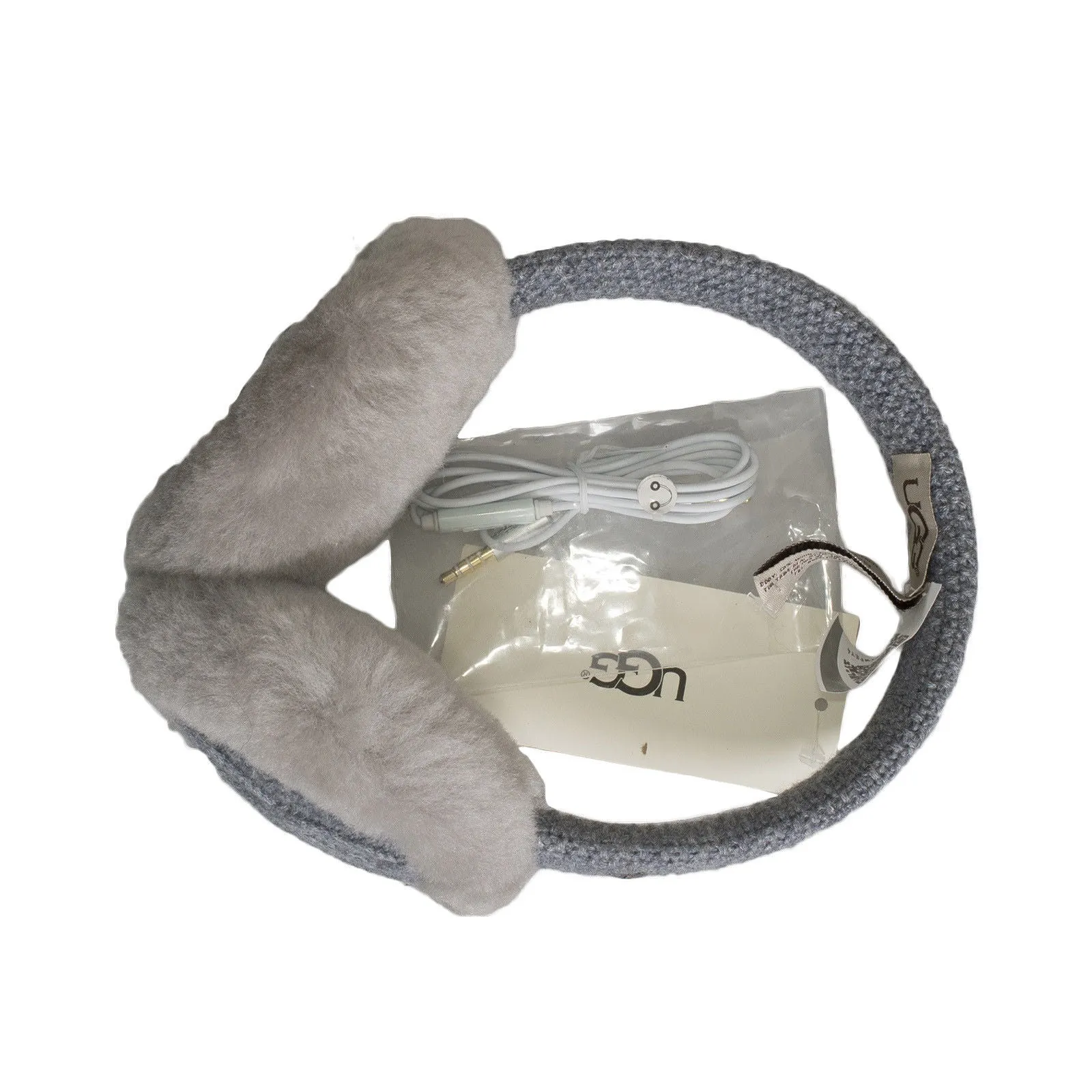 UGG Wired Cable Steel Heather Earmuffs